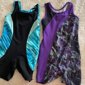 Girls XS 4/5 Gymnastics Leotards